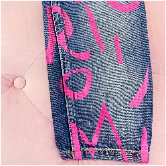 EACH X OTHER 'MARIPOL HANDWRITTEN' ANKLE JEANS - BRAND NEW, NO TAGS - Picture 5 of 10